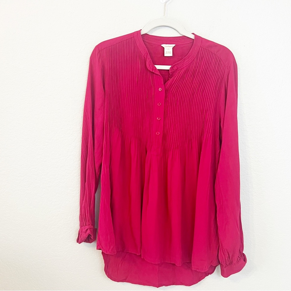 Sundance Pleated‎ Henley Bouse